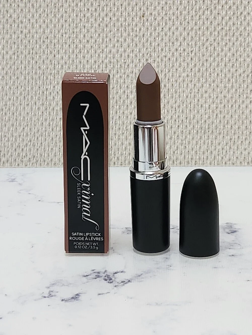 MAC Sleek Satin Lipstick in 838 Stone